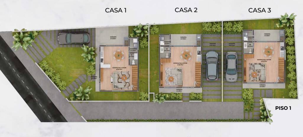 Casa à venda com 3 quartos, 128m² - Foto 3