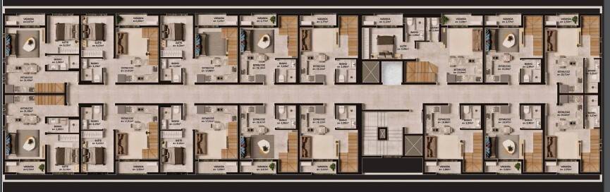 Apartamento à venda com 1 quarto, 44m² - Foto 6